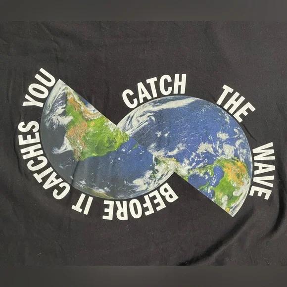 Stüssy Ride the Wave T-Shirt - Large - Picture 4 of 4